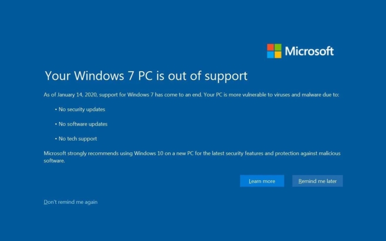 What You Should Know About Windows End-of-Support - E-N Computers