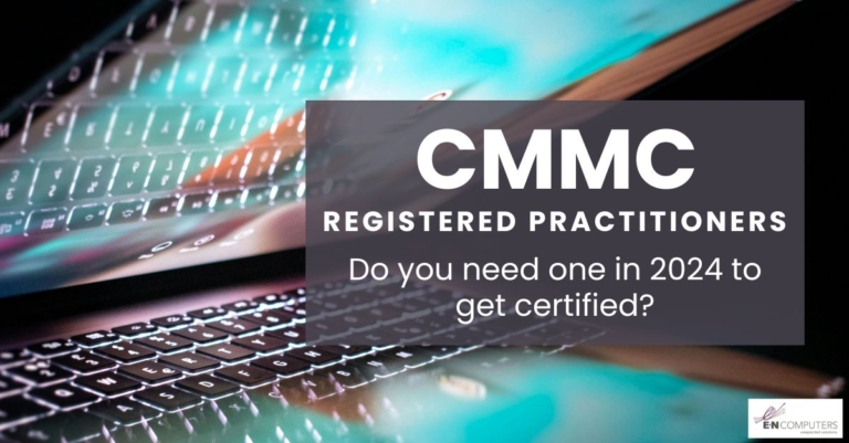 Do you need a CMMC registered practitioner in 2024?