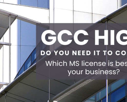 Do you need MS GCC High?