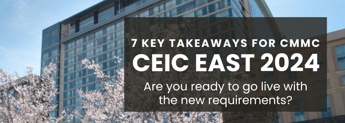 Title image, "7 key takeaways from CEIC East 2024", with Gaylord Convention Center in the background.