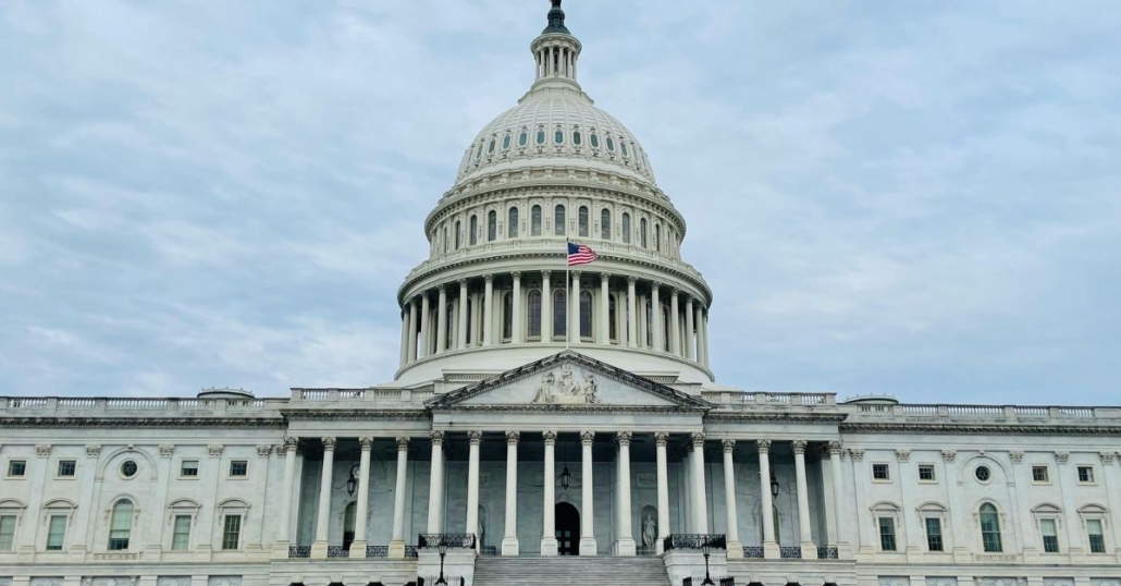 IT for defense contractors - DFARS represented by the U.S. capitol building